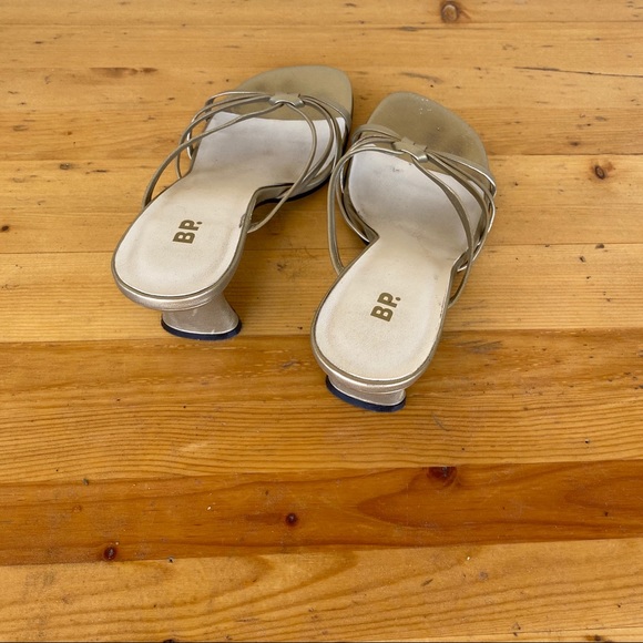 Champagne small-heeled sandals
BP
Size 7.5
$10 OBO - Picture 2 of 5